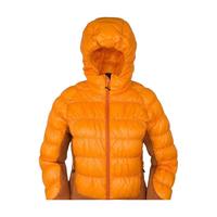 BIGPACKER德国派格雷霆鹅绒羽绒服抓绒拼接上衣超轻保暖防泼水外套 桔色 S
