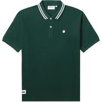 :CHOCOOLATE 男装宽松短袖POLO衫 BKX/黑色 S