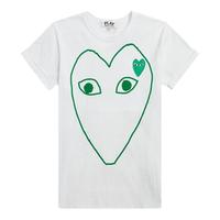 I.T COMME des GARCONS 川久保玲爱心短袖T恤 白色 S/M/L