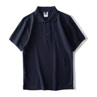 300g重磅纯棉男士夏季POLO衫短袖夏季T恤时尚潮流商务休闲装