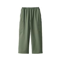 無印良品 MUJI 無印良品  Labo 男女通用 聚酯纤维 工装裤 无性别 男女同款 BF19FA3A 卡其绿 M(170/80A)
