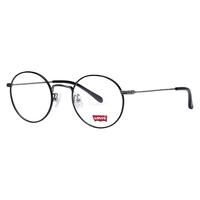 李维斯(Levi's)近视眼镜金属圆框男复古时尚女可配度数晚上专业配镜5237 【含1.60凯米U6防蓝光镜片】 LS05237Z-C03-黑色
