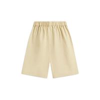 马骑顿（MQD）MQD童装男大童夏季潮酷净色工装五分休闲裤 卡其 110cm