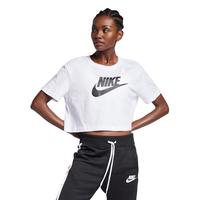 Nike耐克女子短款T恤夏季宽松纯棉休闲叠搭针织棉柔软BV6176
