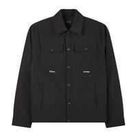 卡宾(CABBEEN)【轻暖鸭绒】卡宾工装夹克羽绒服男潮流休闲保暖外套 煤黑色01 50/175/L