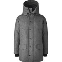 加拿大鹅(Canada Goose)Langford 男士黑标羊毛派克大衣户外休闲外套大鹅羽绒服 2062M1 1551 岩灰混色 XL
