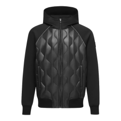 波司登 奥莱特价秋冬鹅绒款羽绒服简约新一代轻薄外套B30133744 黑色8056 XS 155/80A