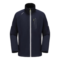 迪卡侬抓绒软壳衣男摇粒绒外套户外保暖防风防泼水夹克4772089 砚青色 L.