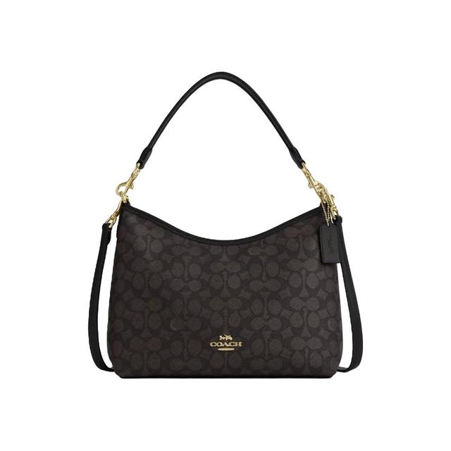 COACH Signature Canvas 经典标志女士肩包