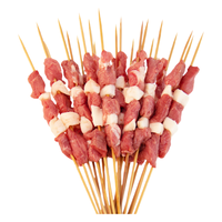 三疆牧羊新疆羊肉生鲜纯手工羊肉串40串散养大尾羔羊后腿红柳大串野餐烧烤 新疆羊肉串40串*20g（大串）