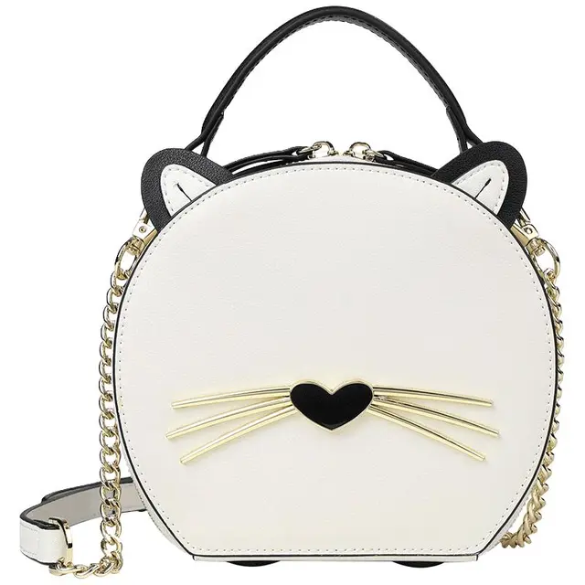 【人气款】春夏女士包包可爱猫咪包小圆包斜挎包通勤女包百搭小包