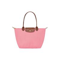 LONGCHAMP/珑骧 轻便耐磨大容量 女士手提包 棉花糖色 中包