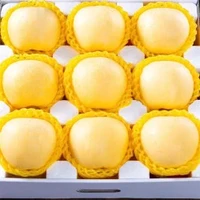 花慕辰 正宗山东烟台黄金维纳斯苹果 2.5斤装 特大果 80mm+