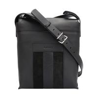 BALLY 巴利 男士海军蓝色牛皮单肩斜挎包 BAUMAS 57 6205125