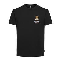 MOSCHINO 男士圆领短袖T恤 1922 8125 0555 黑色 S