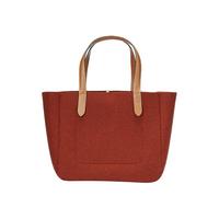 JWANDERSON J.W. Anderson 21 男女同款托特手袋包酒红色/海军蓝色HB0243-FA0029-408-O/S