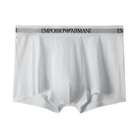 安普里奥·阿玛尼(Emporio Armani)mani EA 阿玛尼 四角平角裤男士内裤 3条装 送男友礼物 111610 CC 40510蓝白灰 M