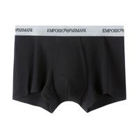 EMPORIO ARMANI/阿玛尼 男士平角内裤 黑色 S