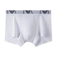 安普里奥·阿玛尼(Emporio Armani)mani EA 阿玛尼 男士平角内裤 2条装 11送礼男女朋友礼物情人节 白色 L