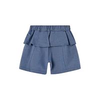 丽婴房(Les enphants)女童裙裤假两件套外穿薄洋气女宝宝裤子2023春夏新品 蓝色 90CM/2岁