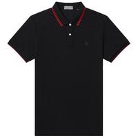 Hazzys哈吉斯夏季男士短袖polo衫休闲简约T恤男潮流