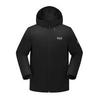 Jack Wolfskin狼爪夹克男户外防风防泼水弹力软壳外套5303663 6000黑色(男) 2XL