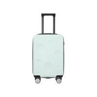 稻草人(MEXICAN)行李箱男商务万向轮密码拉杆箱女学生网红出差机长短途旅行登机箱 米绿色20英寸