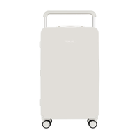 TUPLUS 途加 印象系列28英寸宽拉杆行李箱男拉杆箱轻便女旅行箱 睡莲白