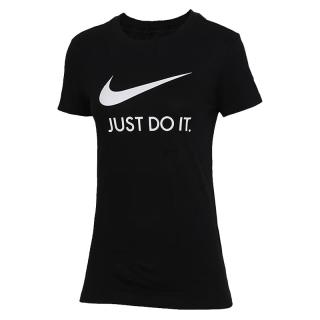 耐克（NIKE） 胜道运动 NIKE耐克女装 夏季新款运动服圆领半袖修身透气休闲T恤 CI1384-010 M