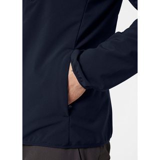 哈雷汉森Helly Hansen 男士 运动外壳夹克 2.0款式圆领软壳夹克 597 Navy 尺码X-Large