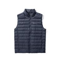Jack Wolfskin狼爪羽绒马甲男秋冬款户外运动出行保暖700蓬羽绒外套5032051 5032051-1010/宝蓝色 S 170/92A