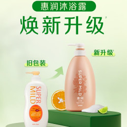 惠润 水嫩润泽保湿 沐浴露  淡雅果味 590ml