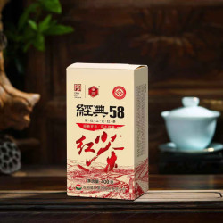 凤牌 升级版经典58红茶 云南凤庆特级滇红茶400克内含真空包装