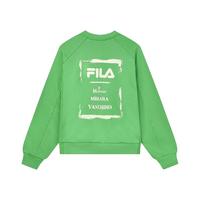 斐乐（FILA） x MIHARA女子套头卫衣简约时尚宽松运动上衣 斐翠绿-GN 170/88A/L