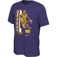 NIKE 耐克 湖人队詹姆斯Select Series 男子夏季短袖运动T恤NBA-耐克 DH3717 紫色 M