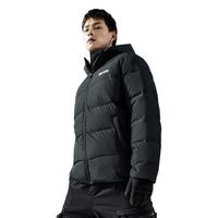 ANTA 安踏 雪壳羽绒服户外男款冬季保暖加厚连帽短款外套防泼水运动上衣