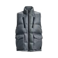 安德玛 UNDERARMOUR)秋冬ColdGear Infrared男子训练运动羽绒马甲1378837 黑色001 S