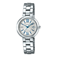 CASIO 卡西欧 SHEEN系列 26.5毫米石英腕表 SHE-4528D-7AUPRS 礼盒装 配手链款