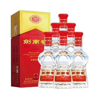 剑南春 水晶剑 2020年 52%vol 浓香型白酒 500ml*6瓶 整箱装