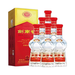 剑南春 水晶剑 2020年 52%vol 浓香型白酒 500ml*6瓶 整箱装