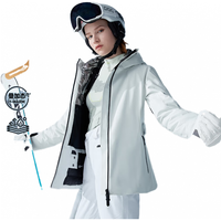 HALTI哈尔迪滑雪服户外双板雪季新款防水透湿女HSJDP29114SB 亮白色
