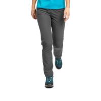 DECATHLON 迪卡侬 速干裤女夏季薄款户外徒步春秋裤休闲运动登山宽松长裤FOR1 MH100 灰色 44