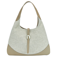 Amazing Song三角包小号大容量牛皮手提包新年女士单肩包 羊毛棕白