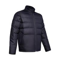 安德玛(UNDERARMOUR)秋冬Sportstyle男子短款鸭绒训练运动羽绒服1342702 黑色001 L