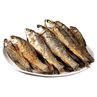 寻渔村农家火焙小鱼干干货小鱼仔淡水无盐去肚餐条鱼小河鱼湖南特产 火焙东江鱼干半斤