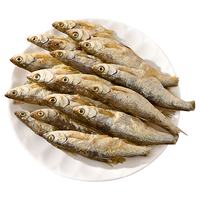 寻渔村农家火焙小鱼干干货小鱼仔淡水无盐去肚餐条鱼小河鱼湖南特产 100g餐条鱼干【开肚去内脏】