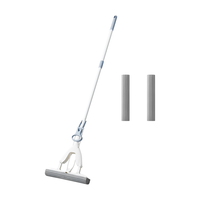 网易严选小情绪胶棉拖把吸水拖把 胶棉拖把 (配2个棉头)