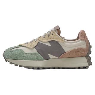 New Balance男女鞋U327日常轻质休闲鞋舒适通勤鞋耐磨运动鞋 灰绿色/灰粉色 44