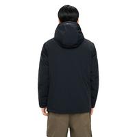 【奥莱清仓】HLA/海澜之家2023连帽羽绒服保暖微弹白鸭绒外套男