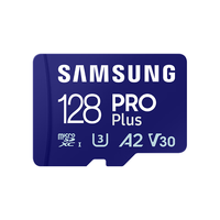 SAMSUNG 三星 PRO Plus Micro-SD存储卡 128GB（UHS-I、V30、U3、A2）